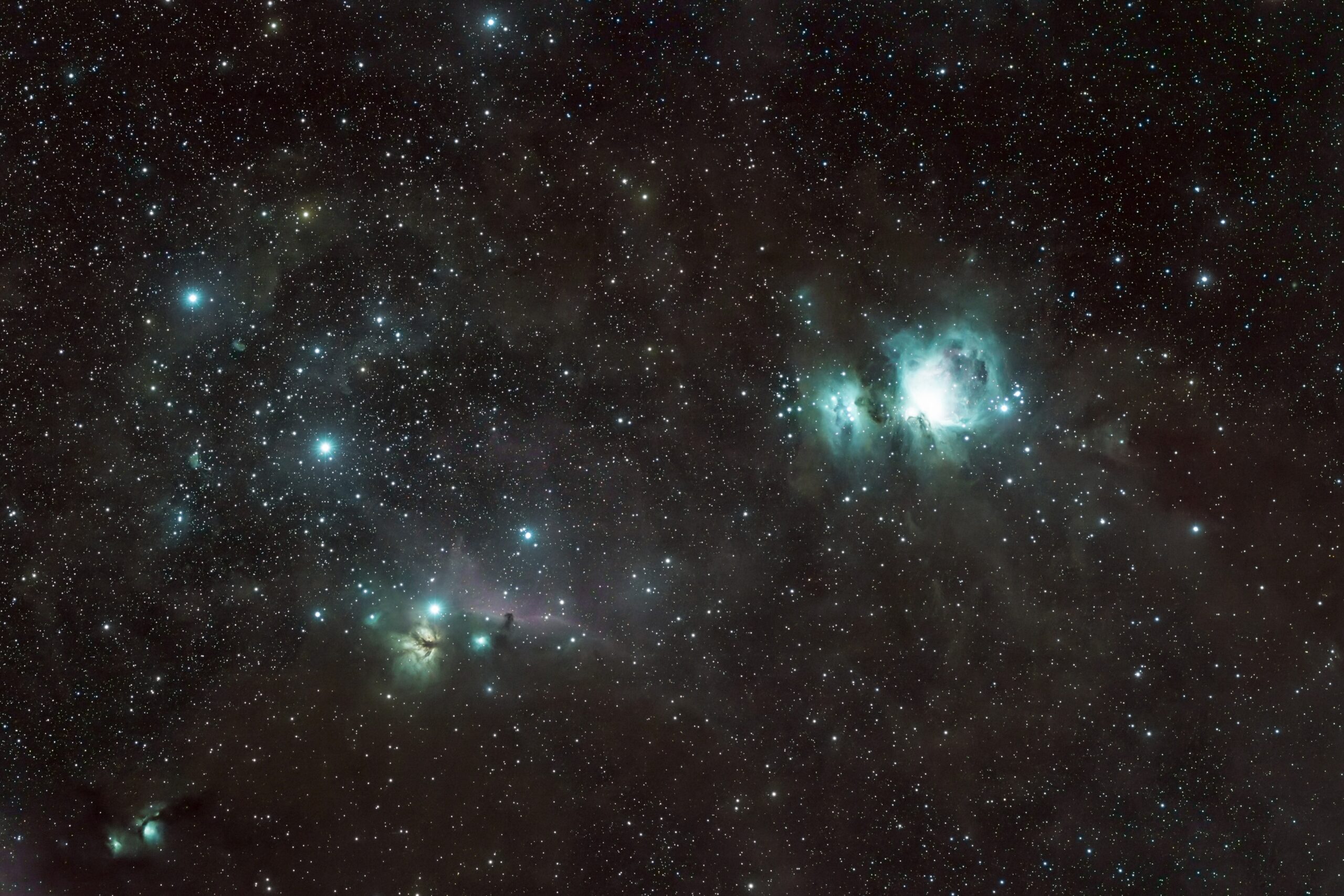 Rosette: Sony vs. Astro Camera f7c